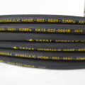 Flexible Smooth Surface Multicolour 1/4 Inch Ceramic Rubber Hose Industrial Hydraulic Pressure Machine